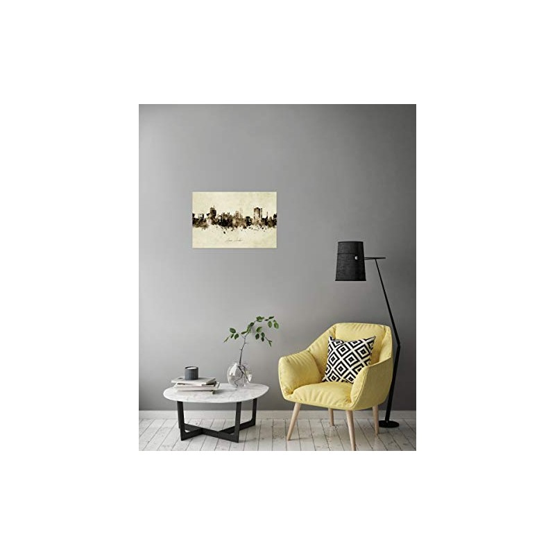 artboxONE Poster 30 x 20 cm Cities Ann Arbor Michigan