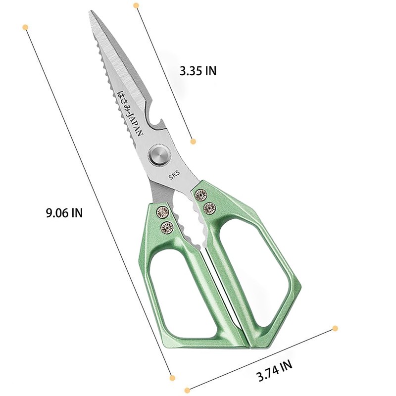 Multi-Purpose Rust Proof Kitchen Shears,Dishwasher Safe,Can be Used to Cut