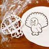 Cute Turkey Cookie Cutter, 1 piece - Bakerlogy