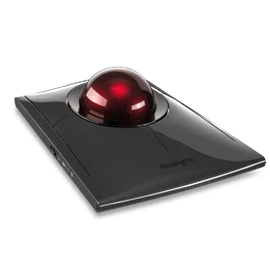Kensington K72081JP Slimblade Pro Wireless Track Ball, 4 Button, Symmetric Design, 55mm Ball, Wired Connection, 2.4 GHz Wireless Connection, Bluetooth Connection, Mac Compatible, 4 Button