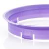 LST 4x Zentrierringe Distanz Ringe Lila für Alufelgen Ø 72,6