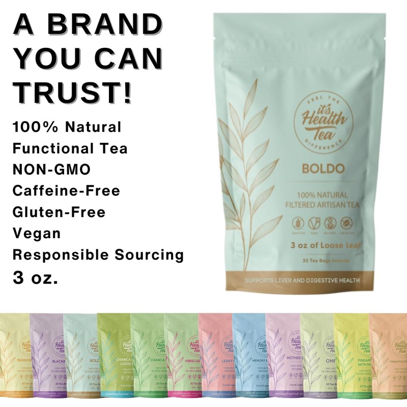 Boldo Herbal Tea — Traditionally Used for Digestive Comfort &