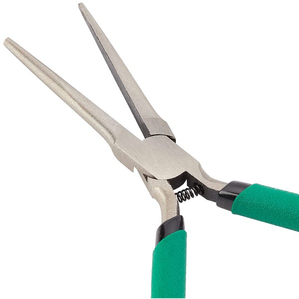 SUNNYCLUE 5.5 inch 1pcs Green Needle Nose Pliers Needle Nose