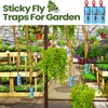 Qualirey 160 Pack Fly Strips Sticky Fly Trap Indoor Outdoor