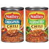 Nalley® Original & Jalapeno Hot Chili Con Carne with Beans, 14-ounce Cans (Pack of 6)