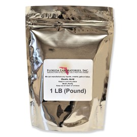 OXALIC Acid 99.6% 1 Lb. Deck, Crystals, Metal Cleaning- Rust Removal, Wood Stain Remover and More!