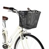 Schwinn Wire Basket for Bikes with Quick Release, Black ,