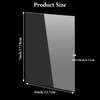 AojSup 80 Pack Clear Acrylic Sheets 5 x 7 inch