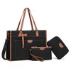 Keyli Laptop Tote Bag Canvas Laptop Bag for Women 15.6
