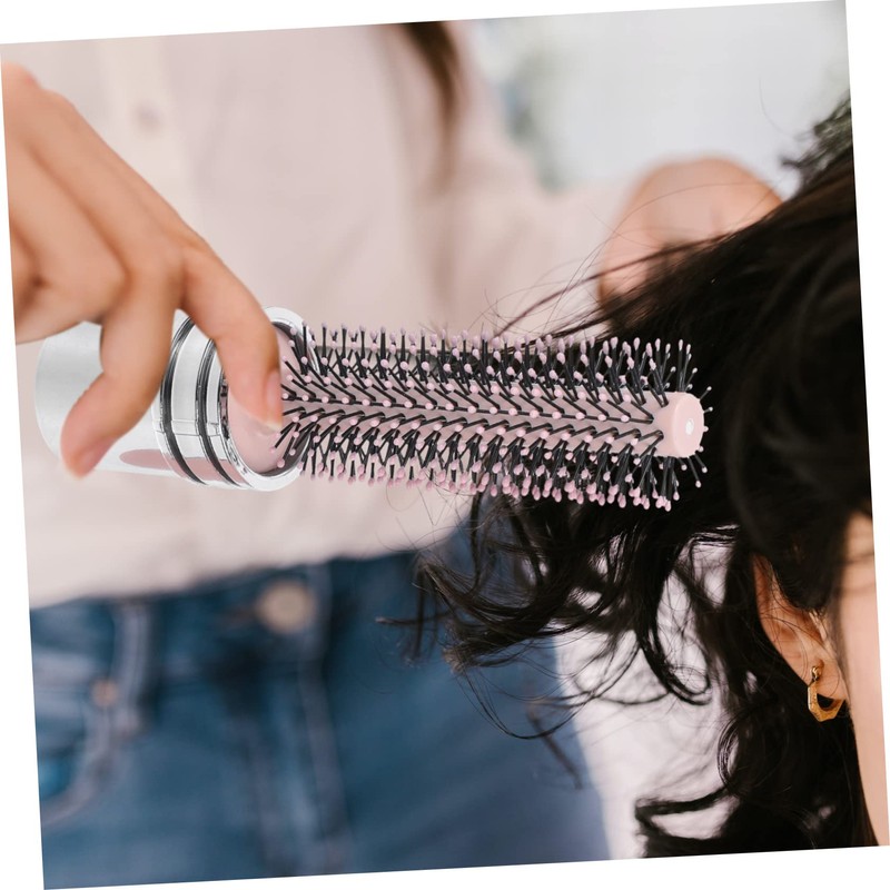 Gatuida Retractable Styling Roller Hairbrush for Women Static Travel Brush
