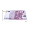 Cashbricks 75 x €500 Euro Spielgeld Scheine - vergrößert -