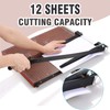 Paper Cutter Heavy Duty 18" Cut Length Professional Large Paper