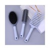 Lumina D Comb Set Hair Styling Ribs Cushion Scalp 3 Pieces