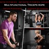 Infinite Fitness Ergonomic Tricep Bicep Rope Cable Attachment, Ticep Pull