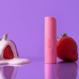 EOS eos 100% Natural & Organic Lip Balm Stick, Strawberry Sorbet, All-Day Moisture, Made for Sensitive Skin, 4g, 2-Pack