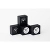 Lemnos Table Clock, Black, CityPop YK19-19 WH Lemnos w7 x