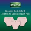 Depend Night Defense Incontinence Overnight Underwear for Women, Medium, Medium,