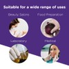Countrywide Healthcare Powder Free Clear Vinyl Gloves - Medium -