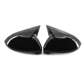 2PCS Side Mirror Cover Trim Replacement For VW  7 7.5 MK7 7.5 GTI R 14-19