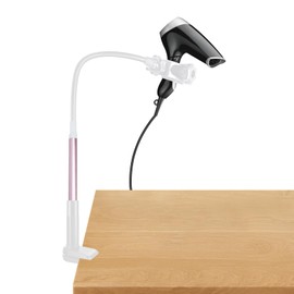 DIFEIUKI Dryer Stand, Clamp Type, Dryer Holder, Free Hands, Length and Angle Adjustable, Easy Installation, Dryer Clip, For Pet Washrooms, Bathrooms, Bathrooms, Beauty Salons, Toilets, Barbershops,