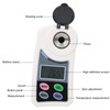 Digital Brix Refractometer Portable Handheld Digital Sugar Salinity Meter for