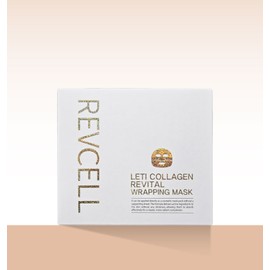 LivVcell LiveVcell Reti Collagen Revital Wrapping Mask 5 sheets in 1 set / 리브이셀 레티 콜라겐 리바이탈 랩핑 마스크 5매 1세트