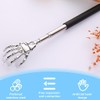KEQAR 1 x Stainless Steel Telescopic Back Scratcher, Extendable Scratcher