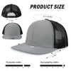 Trucker Hat Breathable Baseball Cap with Curved Brim Adjustable Classic