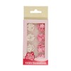 FunCakes Decorazioni di Zucchero Piccoli Fiori Mix Bianco e Rosa,