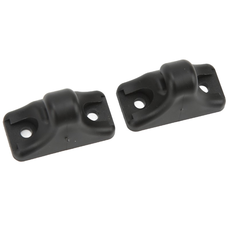 2PCS Sun Visor Mount Bracket Clip 94473143900 Black Compact Structure
