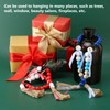 Wooden Bead String DIY Christmas Party Decoration Wall Hanging Long