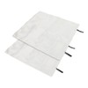 2pcs Emergency Fire Blanket Fiberglass Good Insulation Easy to Use