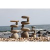 Small Side 2 Side Rock Cairn Sculpture Garden Decoration Zen