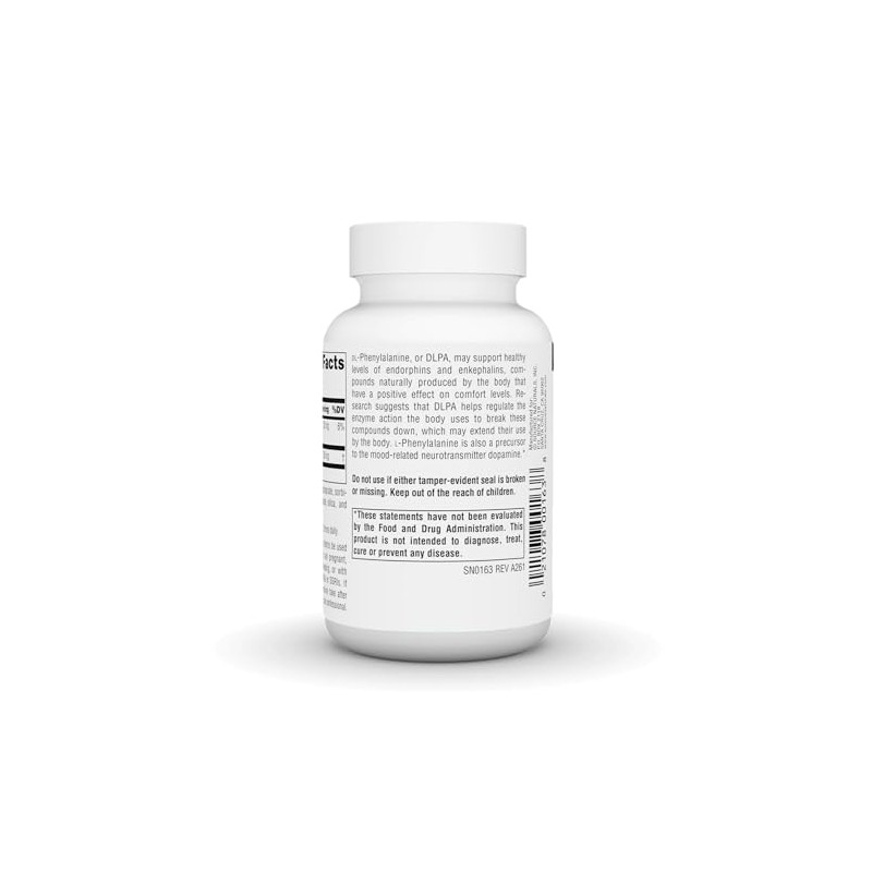 Source Naturals DLPA DL-fenilalanina, apoya un estado de alerta* -