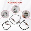 SZQBZMJ 4Pcs Upstream and Downstream Oxygen O2 Sensor Compatible with