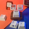 Computer Keycap Backlight Function Classic Delicate Retro Mechanical Keyboard for
