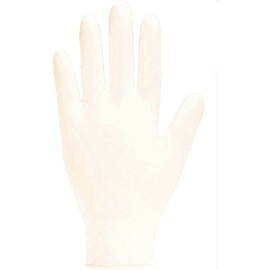 Bodyguards GL818 Lightly Powdered Latex Disposable Gloves - Box of 100 X 1 (Medium)
