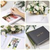 Gatyko Elegant Linen Wedding Guest Book - Baby Shower Guest