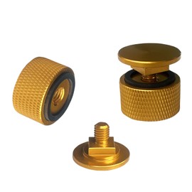 Welding Hood (Pipeliner) Helmet Fasteners Aluminum, Gold