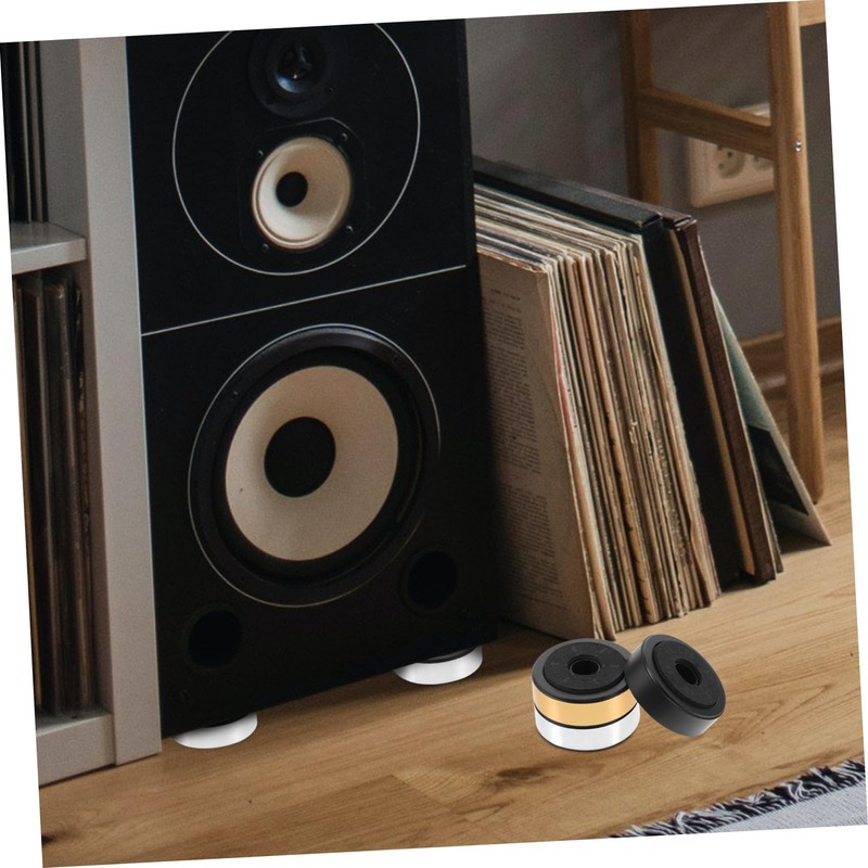 LABRIMP 12pcs Speaker Isolation Feet Pads Sturdy Shock Absorption Bumpers
