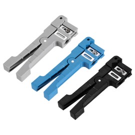 sourcing map Cable Stripping Cutter Tool 45-162/45-163/45-165 Standard Cable Stripper Fiber Optic Cable Stripper Cutter 1 Set
