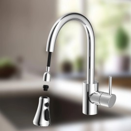 hibbent Pull Down Kitchen Faucet Head Replacement, Standard FaucetSink Spray Nozzle