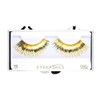 Metallic Gold Eyelashes Accessory for Fancy Dress