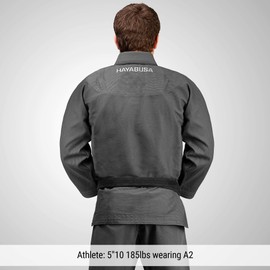 Hayabusa Ultra-Lightweight Pearlweave Jiu Jitsu Gi - Grey, A3