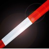 ONTWIE Bicycle Reflector Stickers, 33ft Reflective Tape Reflector Conspicuity Caution