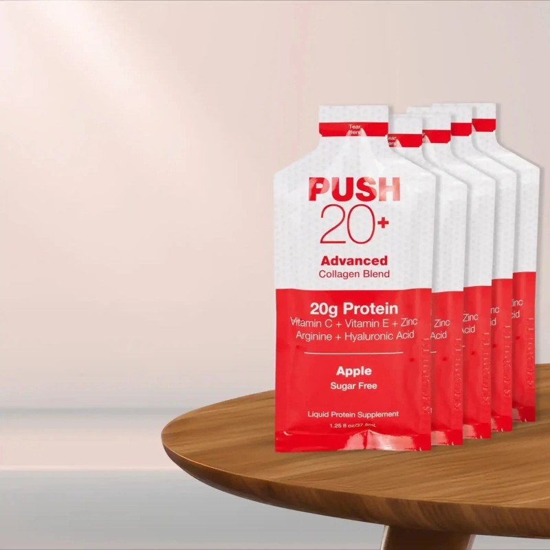 Liquacel PUSH20+ Liquid Collagen Protein Shot – 20g Pack of
