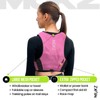 MUKZ LED Running Vest - Unisex, Adjustable, Lightweight and Breathable