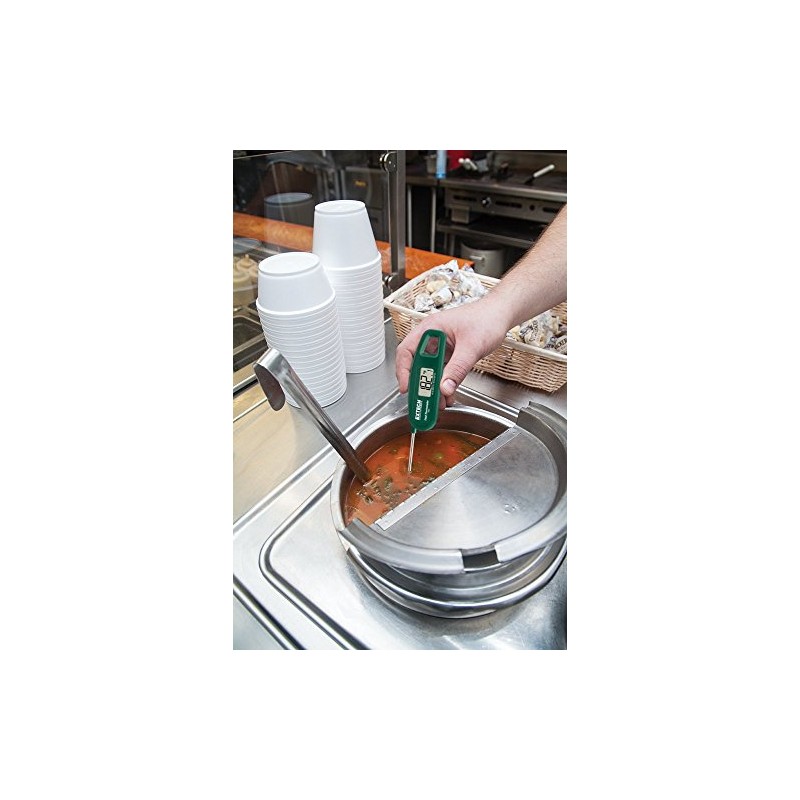 EXTECH TM55 NSF Pocket Fold-Up Food Thermometer, -40 to 482