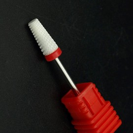 Natural Nails Ceramic Cutter for Nail Cutter Manicure, Pedicure, Nail Polish, Acrylic Nails and Gel Nails Rotary File Fine Grit