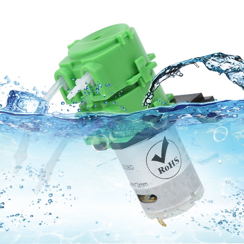 Peristaltic Pump Mini Dual Head Dosing Water Circulating Pump 1x3mm